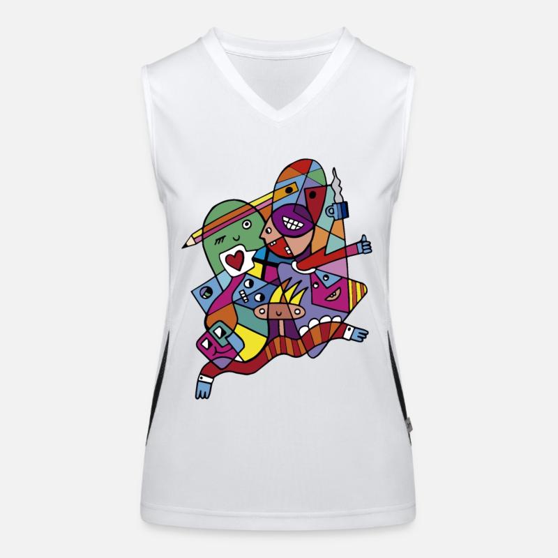 Harmony in Diversity Women's Functional Contrast Tank Top