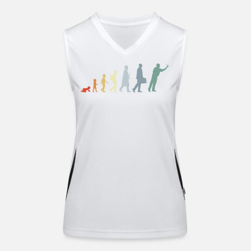 Évolution du dard Débardeur respirant contrasté Femme