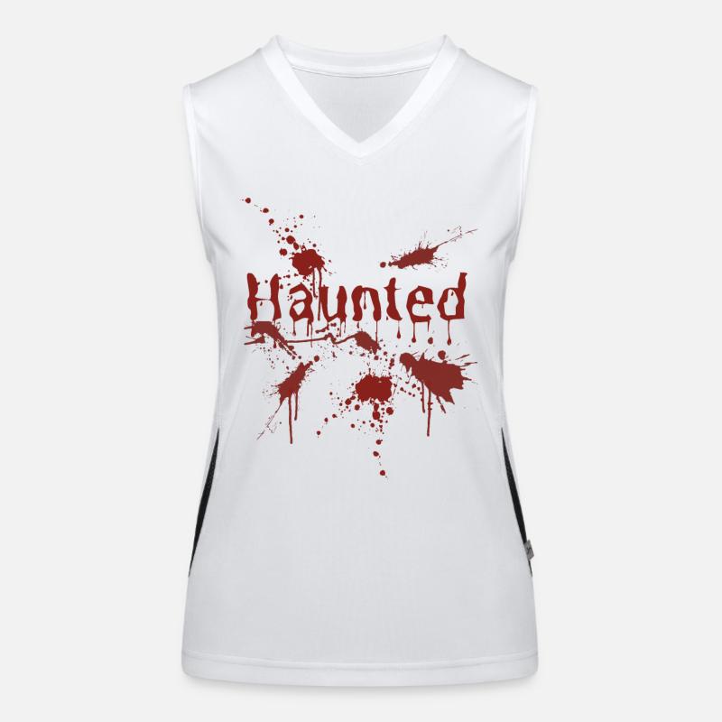 Haunted Funktionelles Kontrast-Tank Top für Frauen