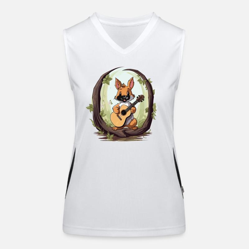 Squirrel Serenader Women's Functional Contrast Tank Top