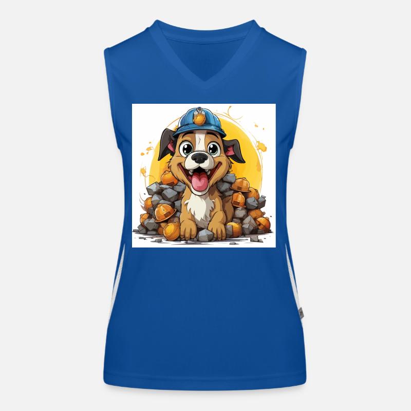 Le constructeur canin Débardeur respirant contrasté Femme