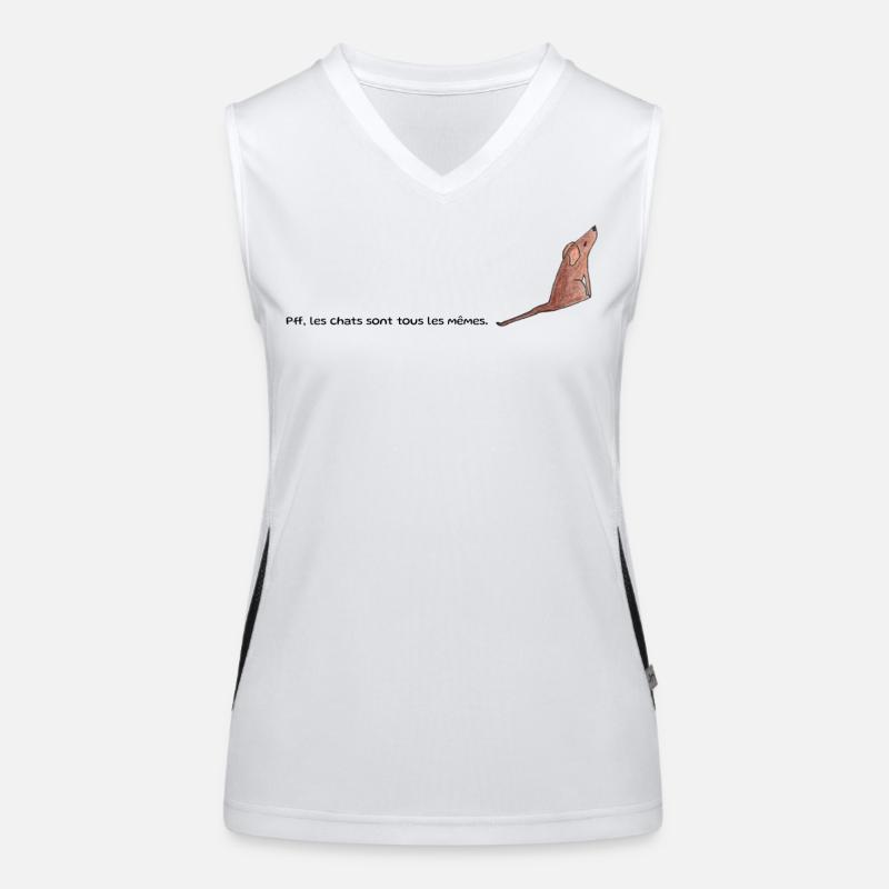Cats are all the same Women's Functional Contrast Tank Top