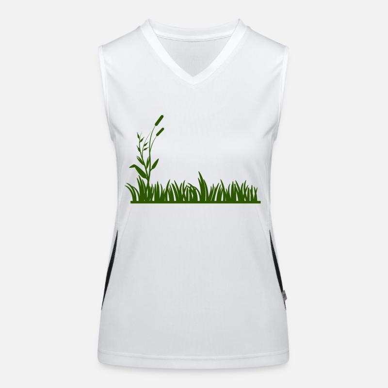 Grass Funktionelles Kontrast-Tank Top für Frauen
