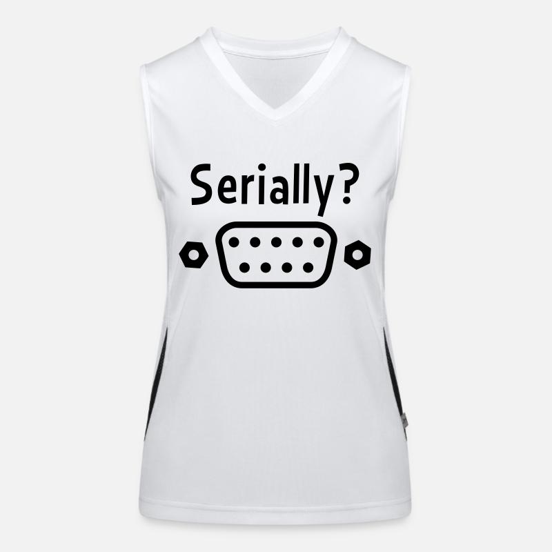 Serially? Women's Functional Contrast Tank Top
