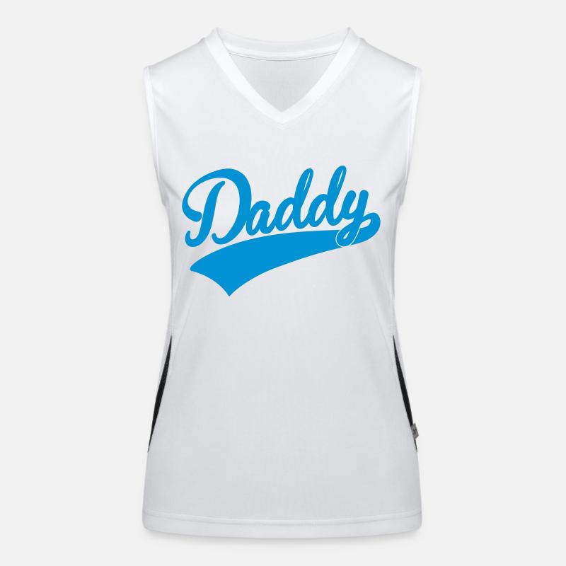 daddy Funktionelles Kontrast-Tank Top für Frauen