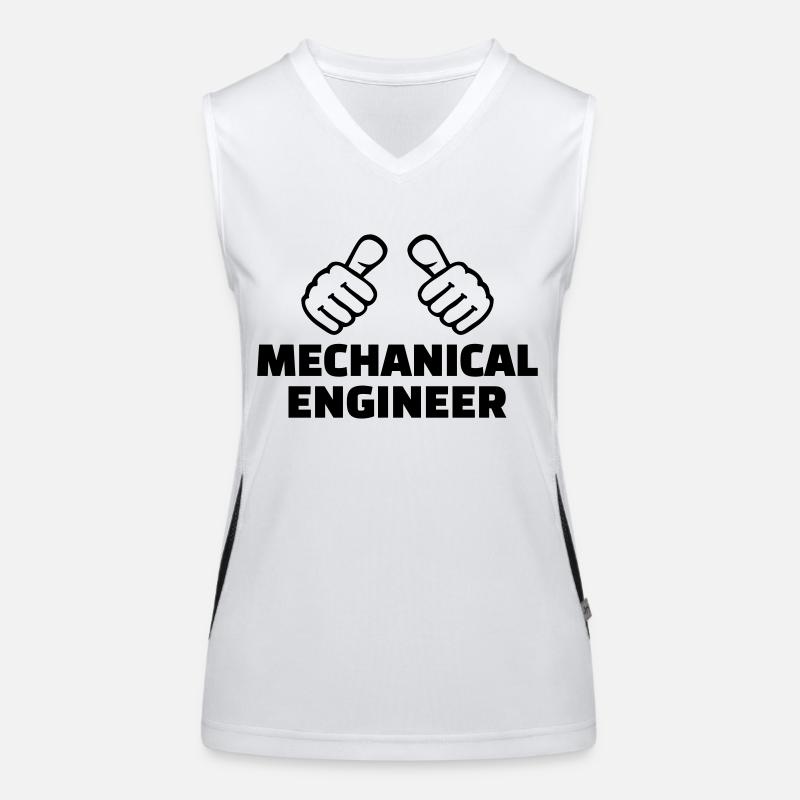 Mechanical engineer Women's Functional Contrast Tank Top