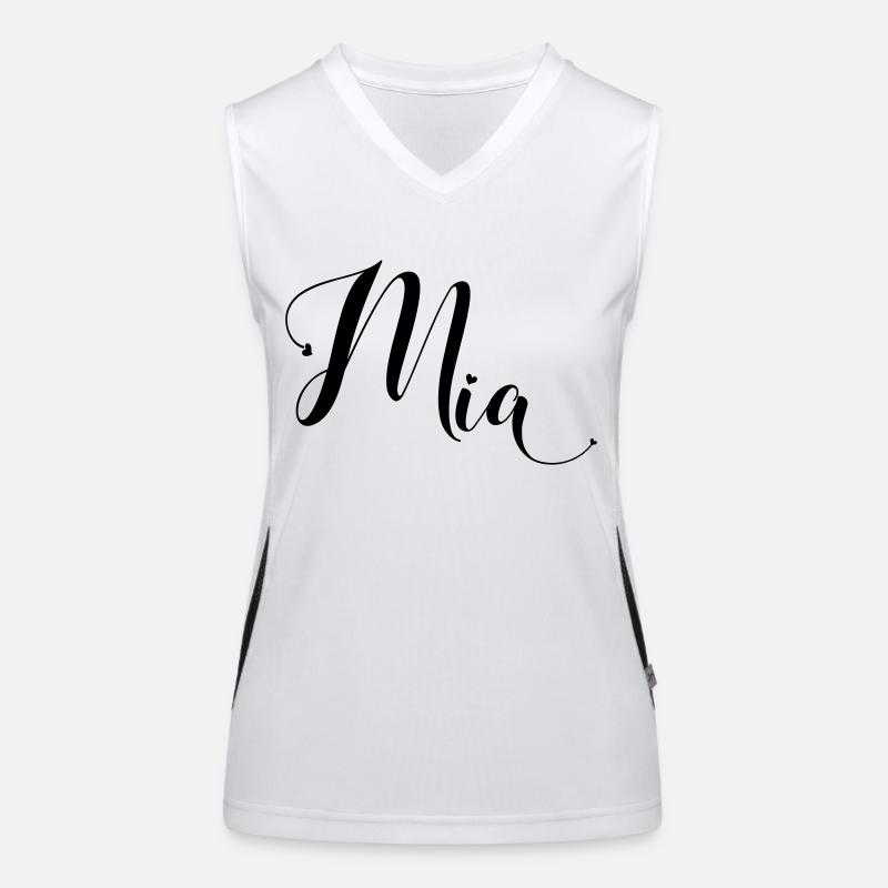 mia Funktionelles Kontrast-Tank Top für Frauen