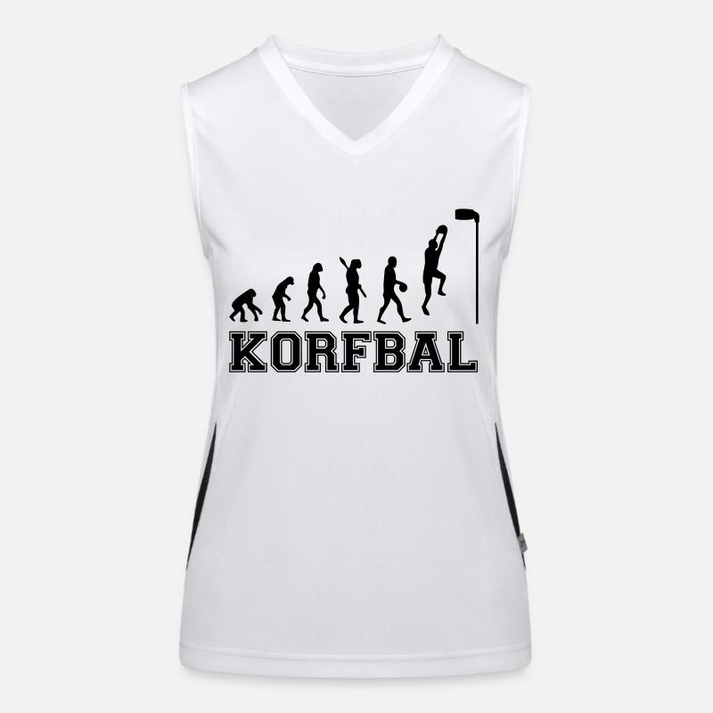 evolution korfball2 0 Women's Functional Contrast Tank Top