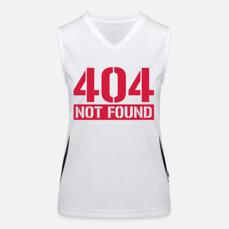 Message 404 introuvable Débardeur respirant contrasté Femme