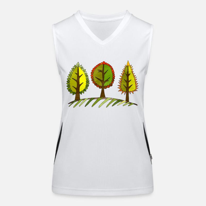 Arbre Débardeur respirant contrasté Femme