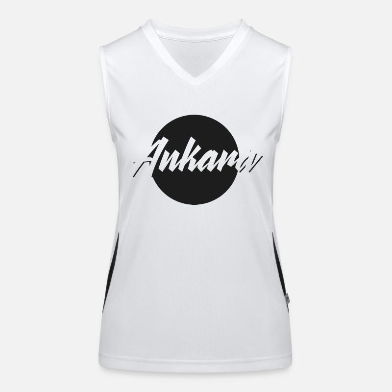 Ankara Women's Functional Contrast Tank Top