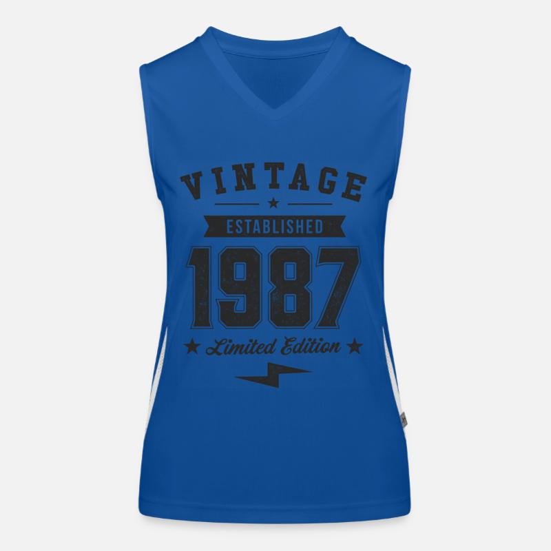 Vintage 1987 Women's Functional Contrast Tank Top