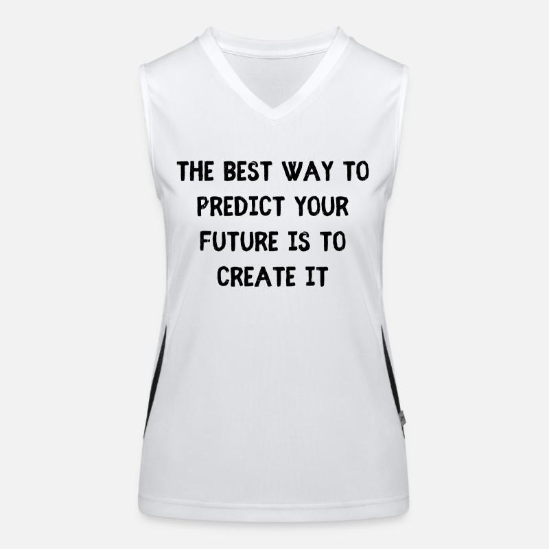 Zukunft Funktionelles Kontrast-Tank Top für Frauen