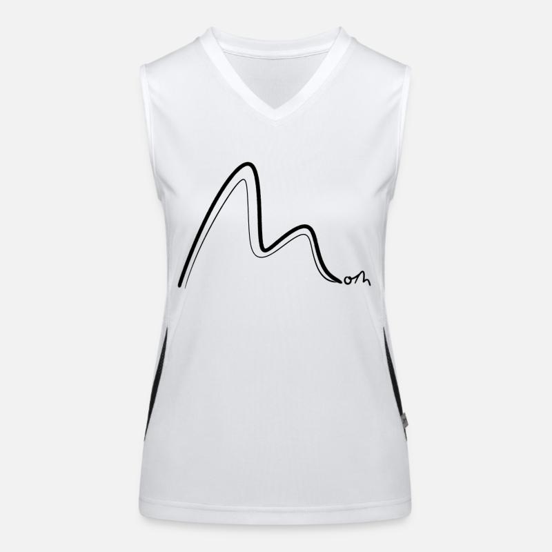 Mom Mama Muttertag Funktionelles Kontrast-Tank Top für Frauen
