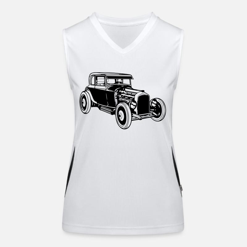 Old Timer from the Roaring 20s Women's Functional Contrast Tank Top