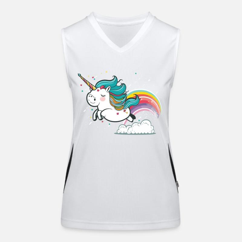 Rainbow Flight Women's Functional Contrast Tank Top