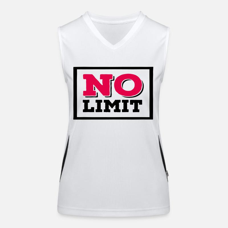 NoLimit (Limite de no-limite Débardeur respirant contrasté Femme
