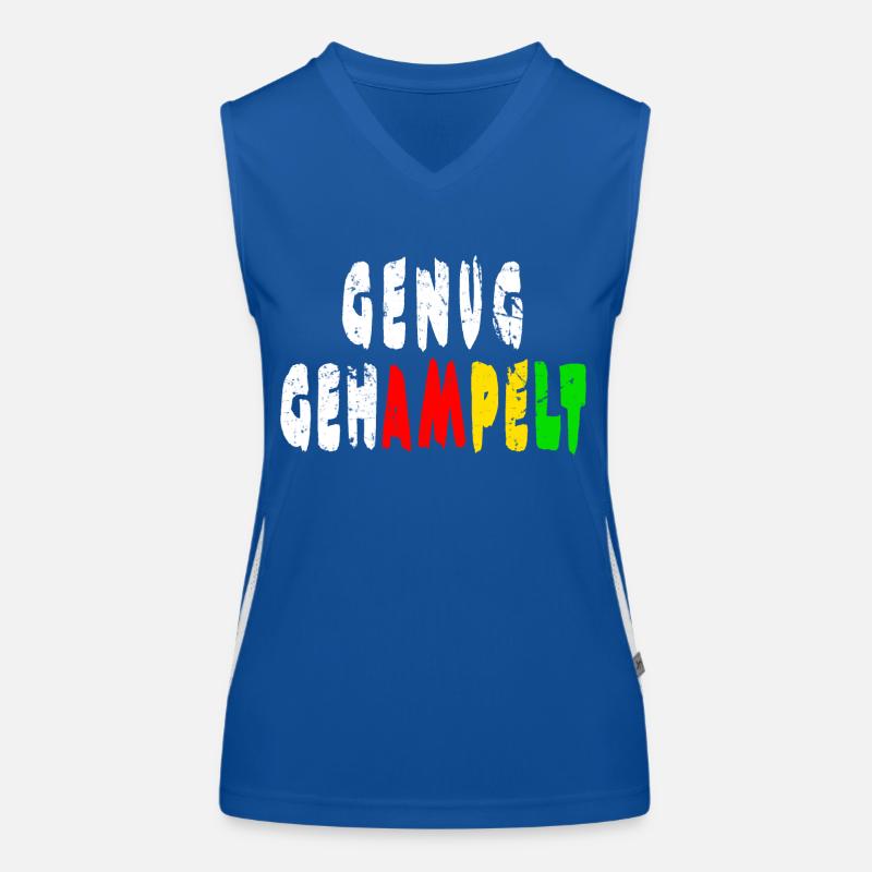 Hampel Ampel Protest Funktionelles Kontrast-Tank Top für Frauen