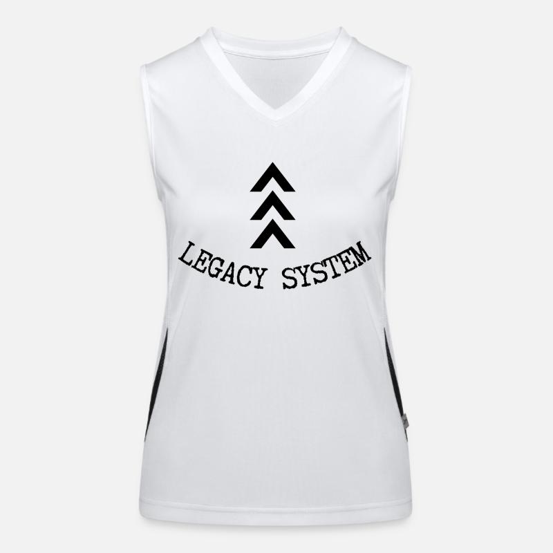 Système hérité Débardeur respirant contrasté Femme