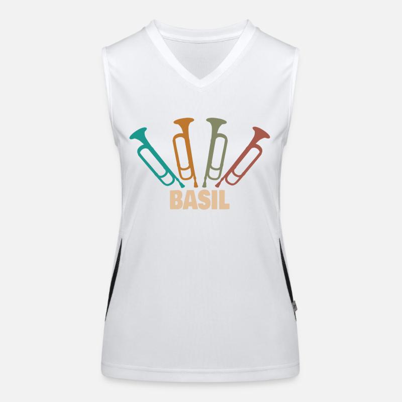Gift for Basil Women's Functional Contrast Tank Top