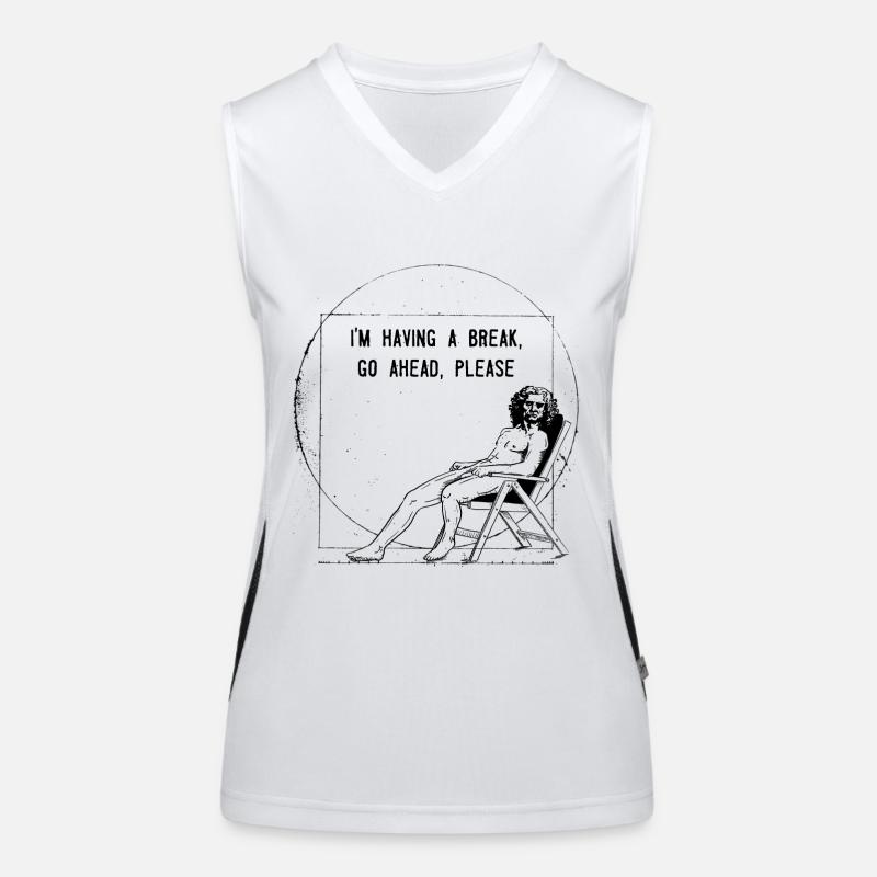 Leonardo Da Vinci Women's Functional Contrast Tank Top