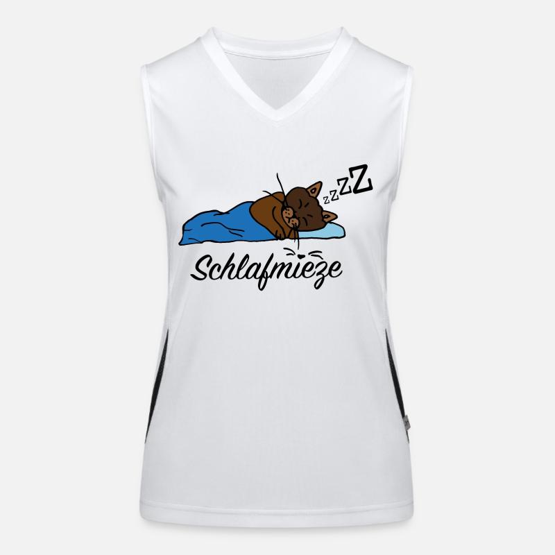 doux lit avec inscription idée de cadeau Débardeur respirant contrasté Femme