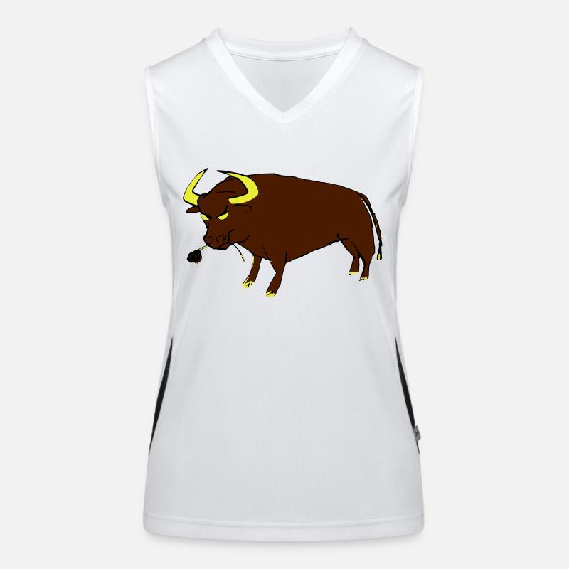 Taureau Basque Débardeur respirant contrasté Femme