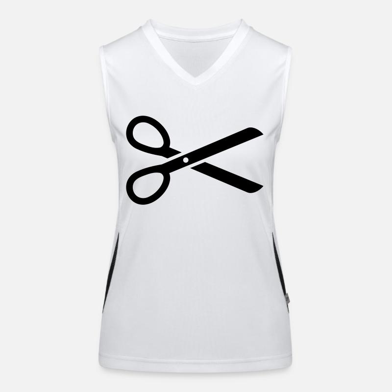 Scissors Women's Functional Contrast Tank Top