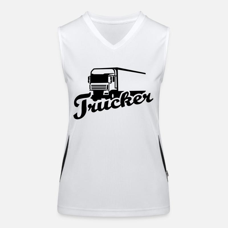 Trucker Women's Functional Contrast Tank Top