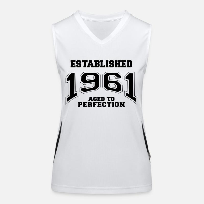 Born 1961 Women's Functional Contrast Tank Top