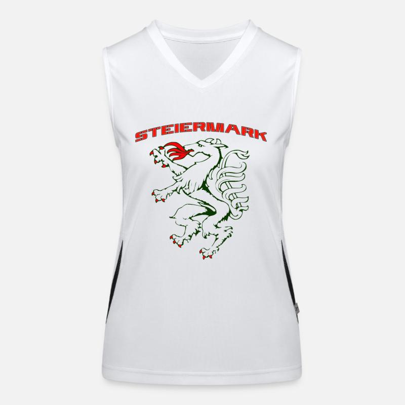 Steiermark Funktionelles Kontrast-Tank Top für Frauen