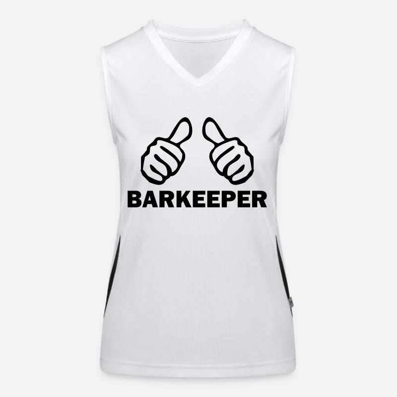 barkeeper Funktionelles Kontrast-Tank Top für Frauen