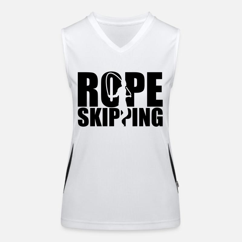Rope skipping Women's Functional Contrast Tank Top