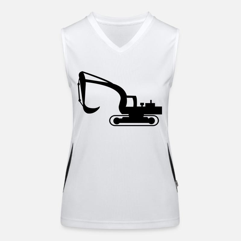 bagger Funktionelles Kontrast-Tank Top für Frauen