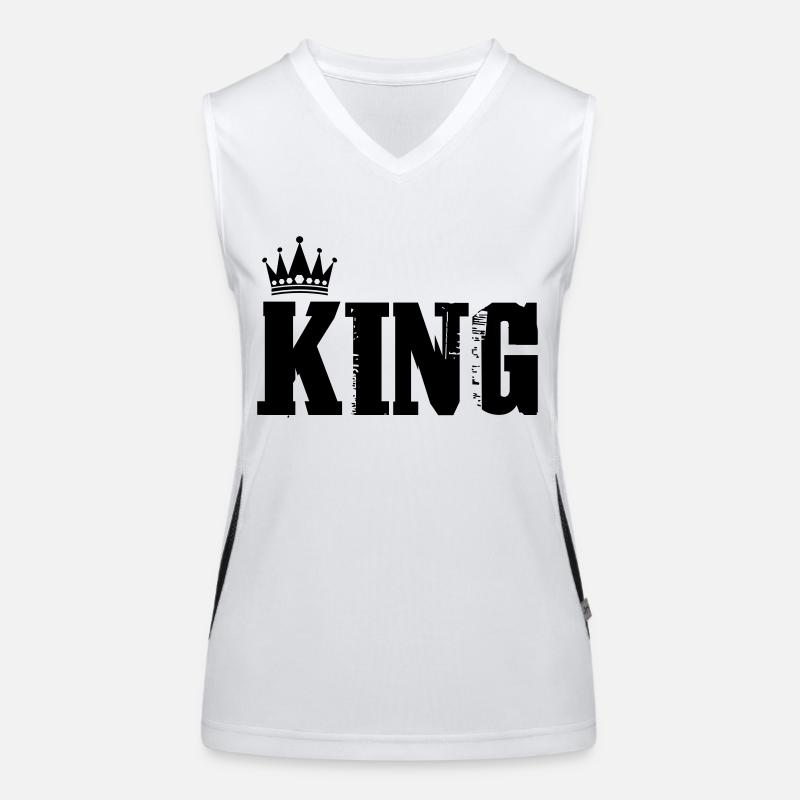 King Women's Functional Contrast Tank Top