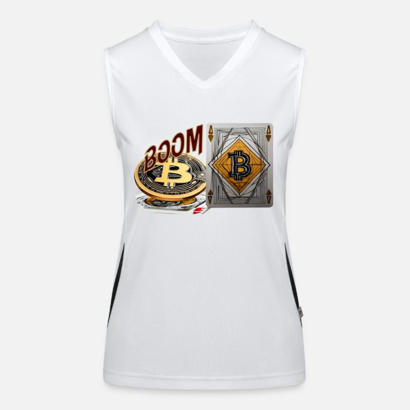 crypto boom, Kryptomünze Boom Funktionelles Kontrast-Tank Top für Frauen