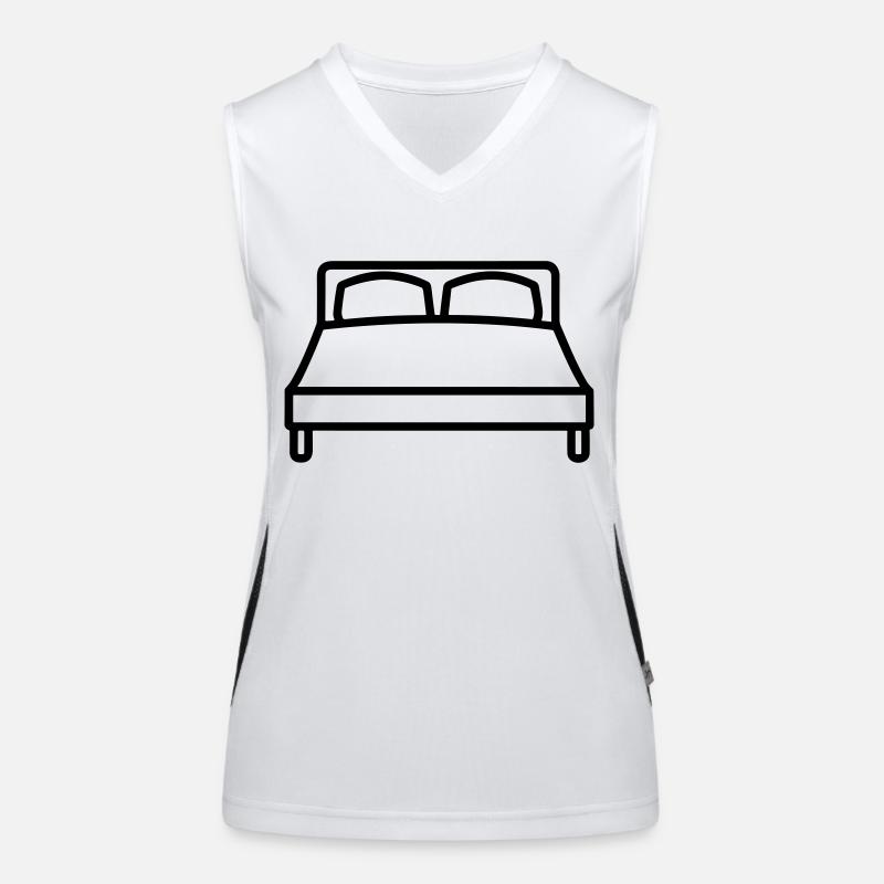 Bett Funktionelles Kontrast-Tank Top für Frauen