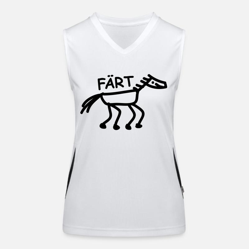 faert_1c Funktionelles Kontrast-Tank Top für Frauen