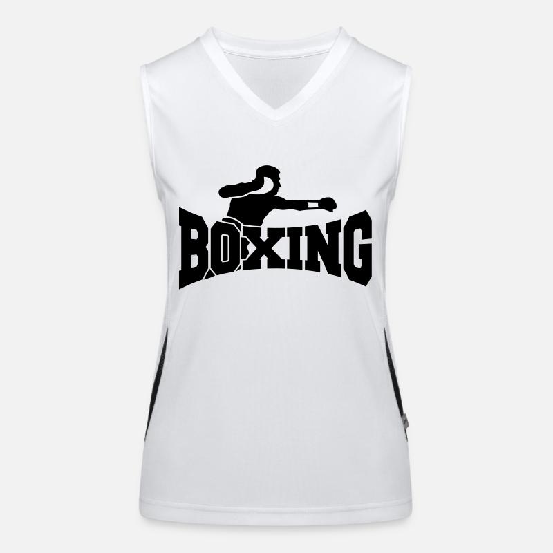 boxing I Funktionelles Kontrast-Tank Top für Frauen