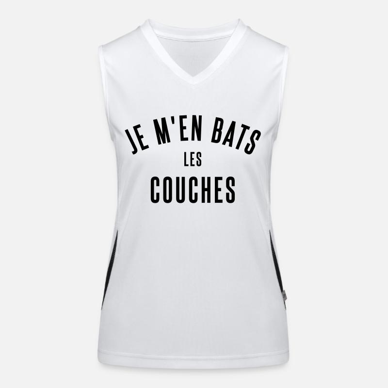 couches Débardeur respirant contrasté Femme