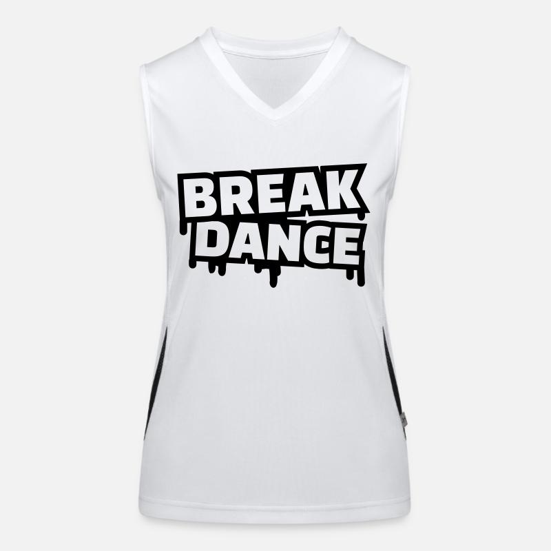 Breakdance Women's Functional Contrast Tank Top