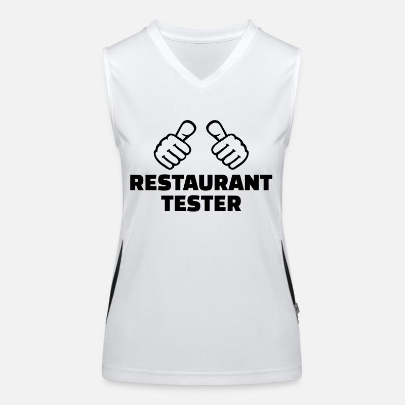 Restaurant tester Débardeur respirant contrasté Femme