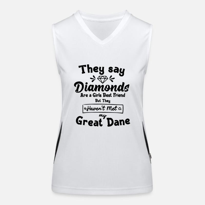 Great dane Women's Functional Contrast Tank Top