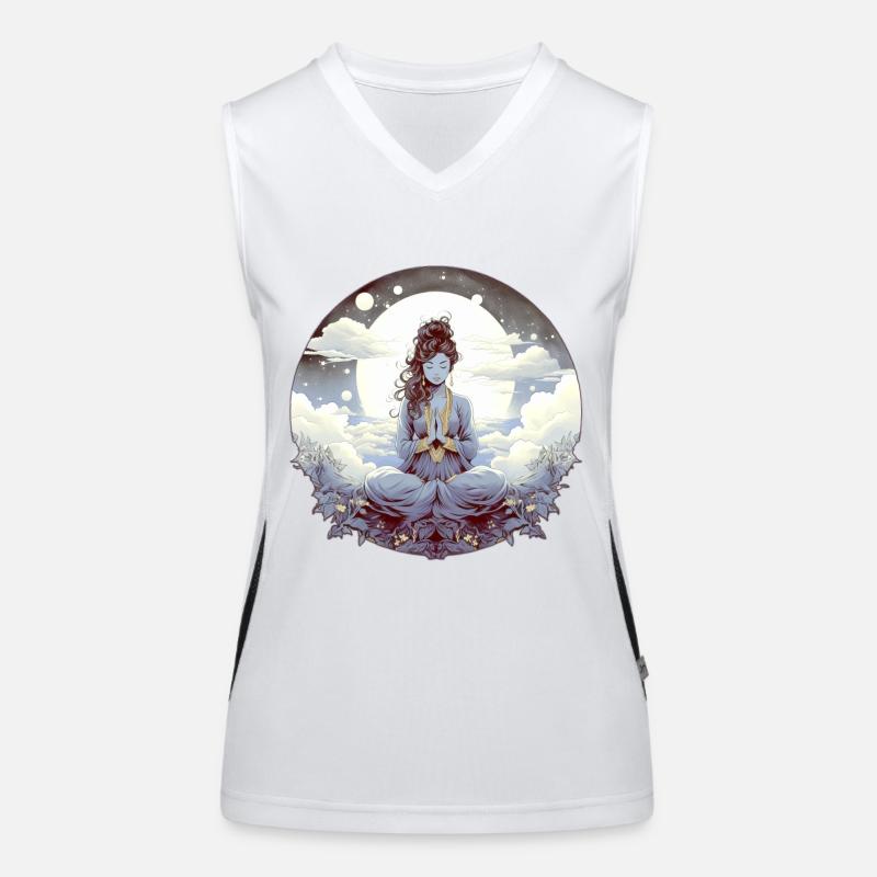 Méditation Débardeur respirant contrasté Femme