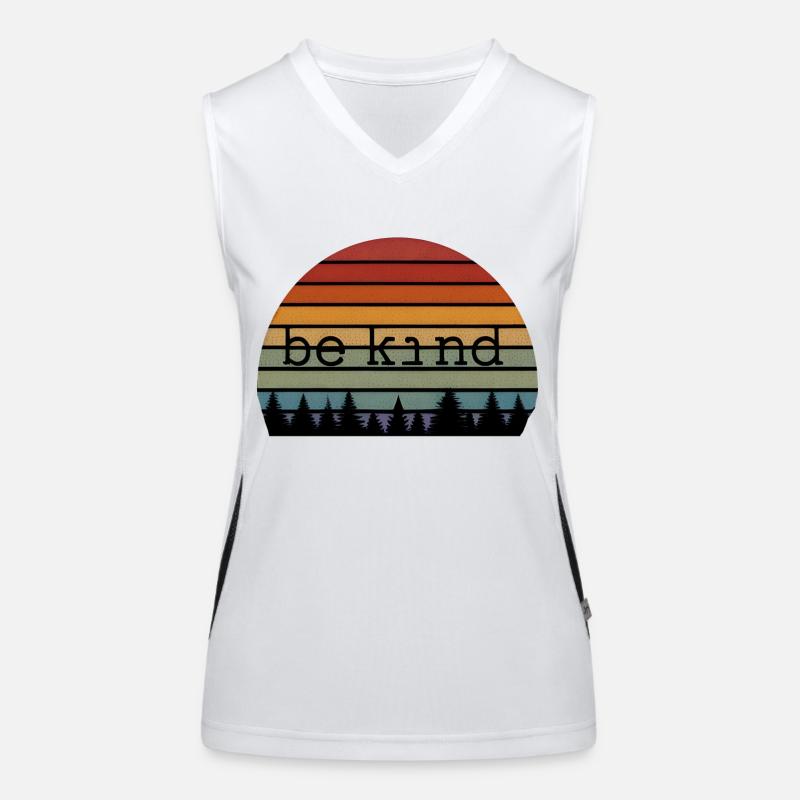 be kind Women's Functional Contrast Tank Top
