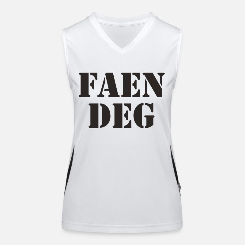 Norwegisch Funktionelles Kontrast-Tank Top für Frauen