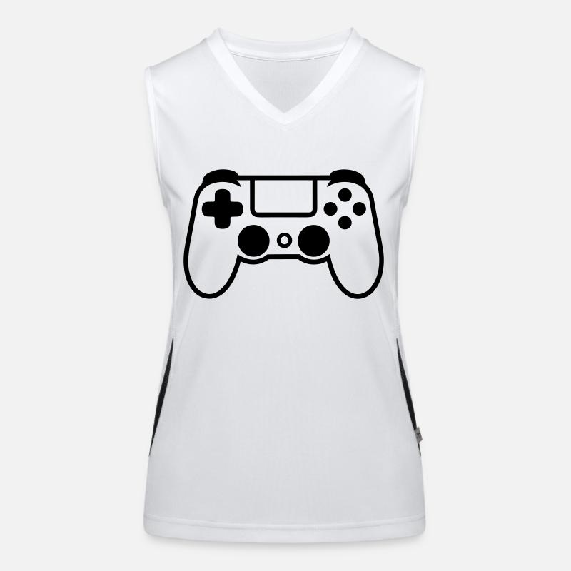 Videospiel-Controller Funktionelles Kontrast-Tank Top für Frauen