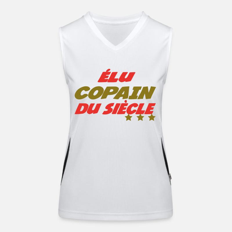 Elu COPAIN du siècle Débardeur respirant contrasté Femme