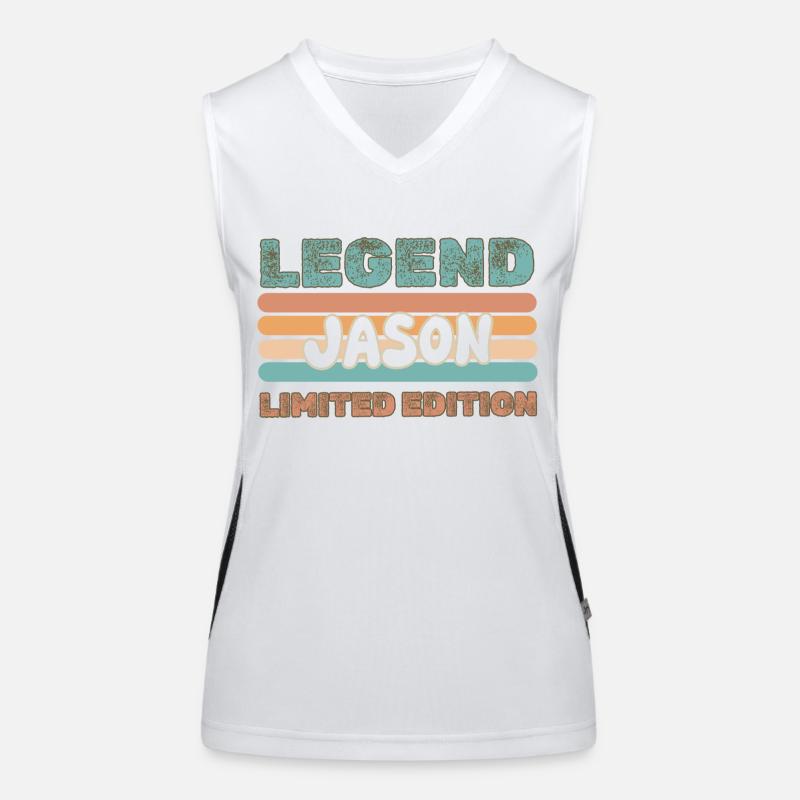 Jason comme prénom Débardeur respirant contrasté Femme