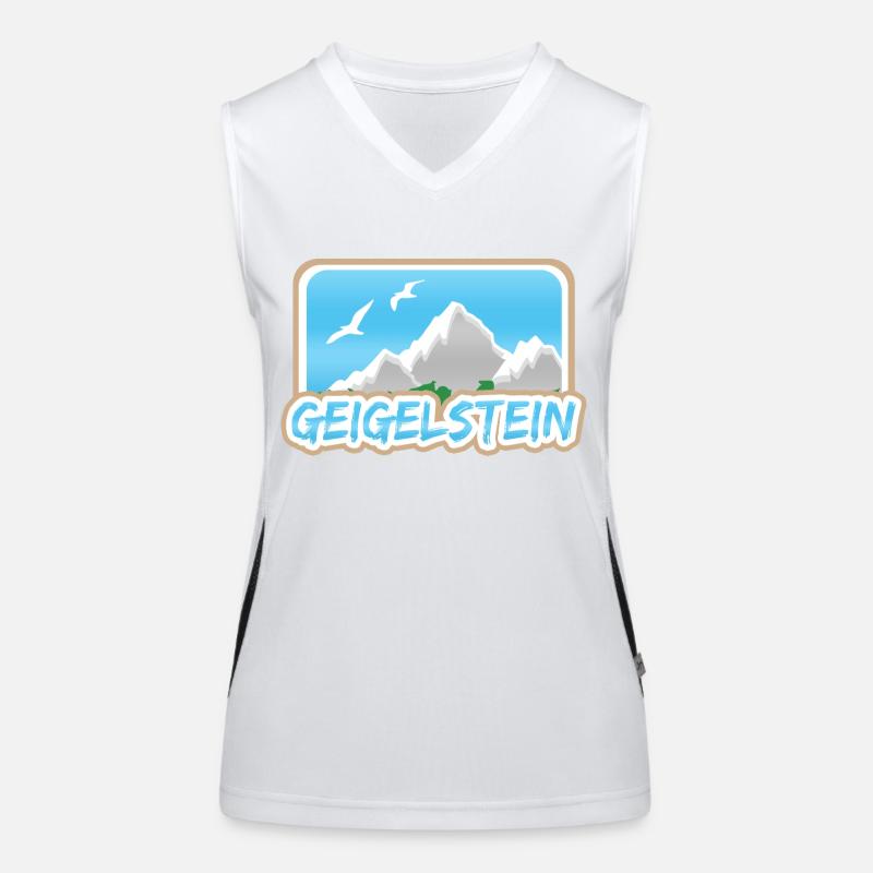 Geigelstein Geigelstein Débardeur respirant contrasté Femme